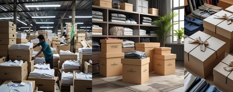 Packaging boxes for garment export houses in India