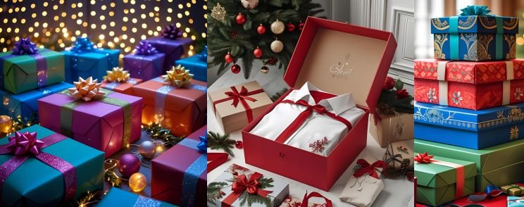 Shirt boxes designed for gift packaging across India