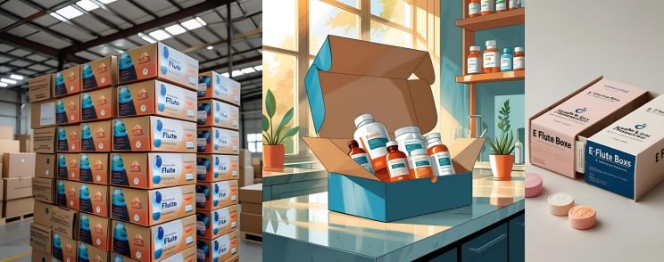 E Flute Cartons for Pharma and Nutraceutical Products