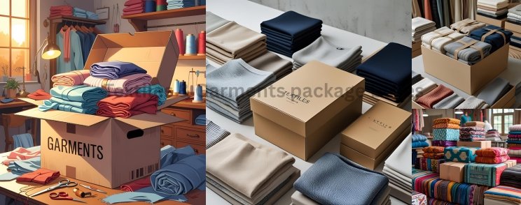 Textiles & Garments package boxes