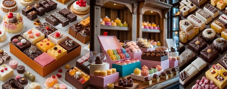 Bakery and confectionery sweet boxes designed by Moorthy Offset Printers