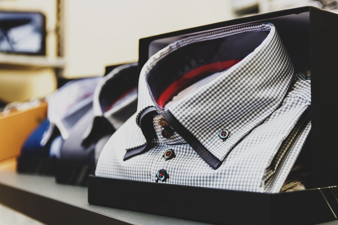 Custom shirt packaging box for textile export